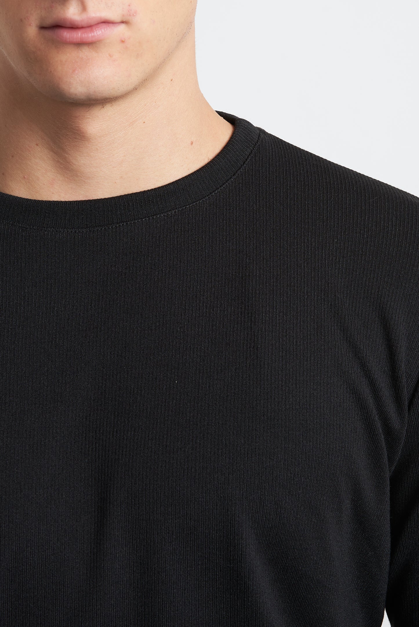 T-shirt m/lunga viscosa regular