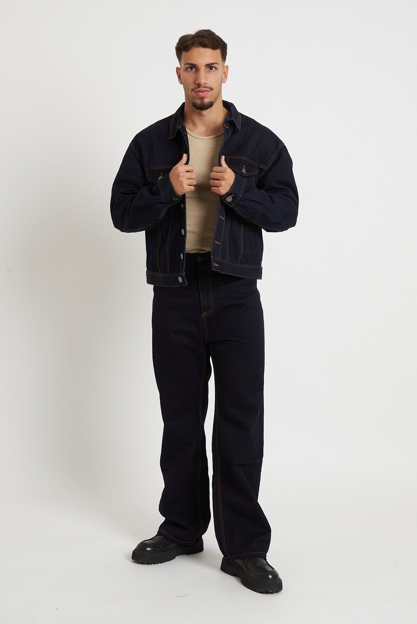 Giubbino in bull blu