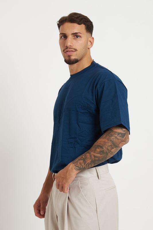 T-shirt oversize girocollo