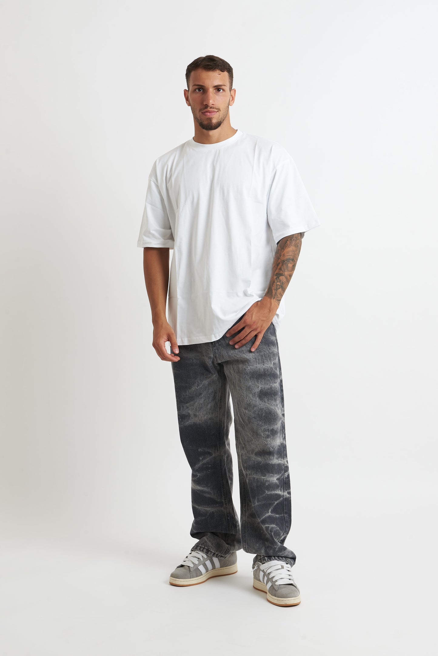 T-shirt oversize girocollo