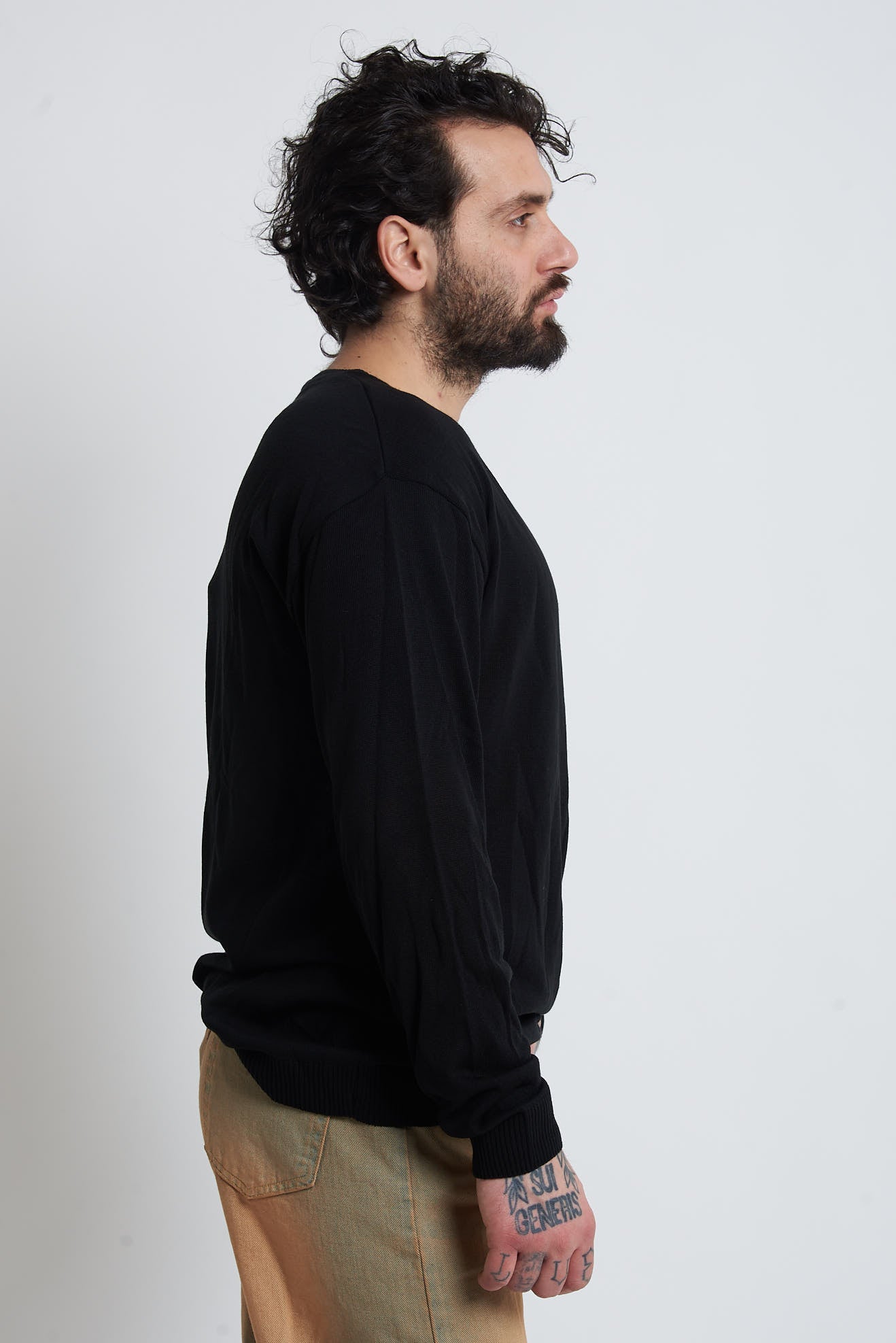 Maglione in cotone regular
