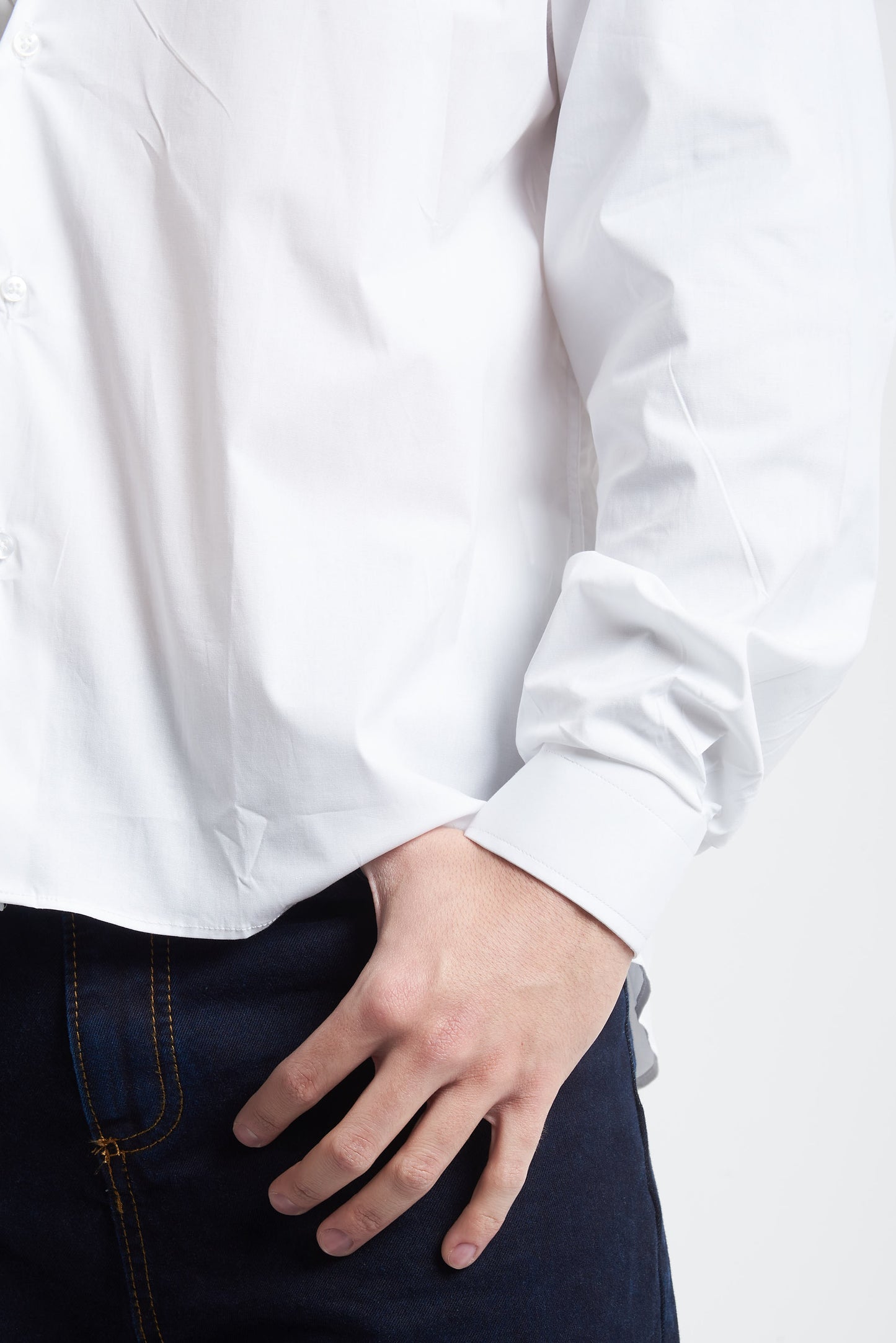 Camicia unita crop