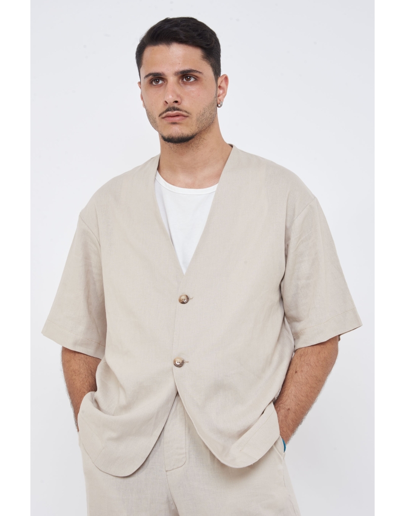 Camicia mono petto oversize...