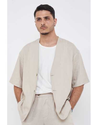 Camicia mono petto oversize...
