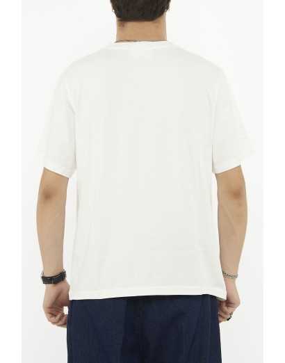 T shirt Tex scozia bianco