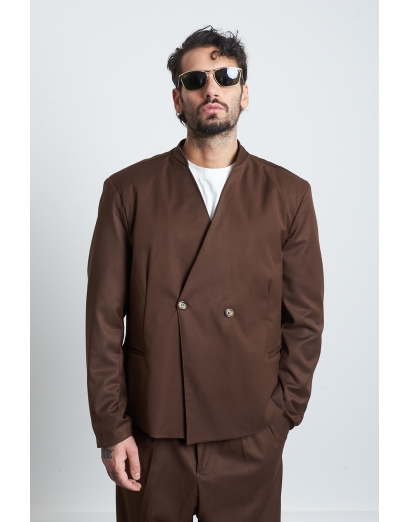 Giacca oversize doppio...