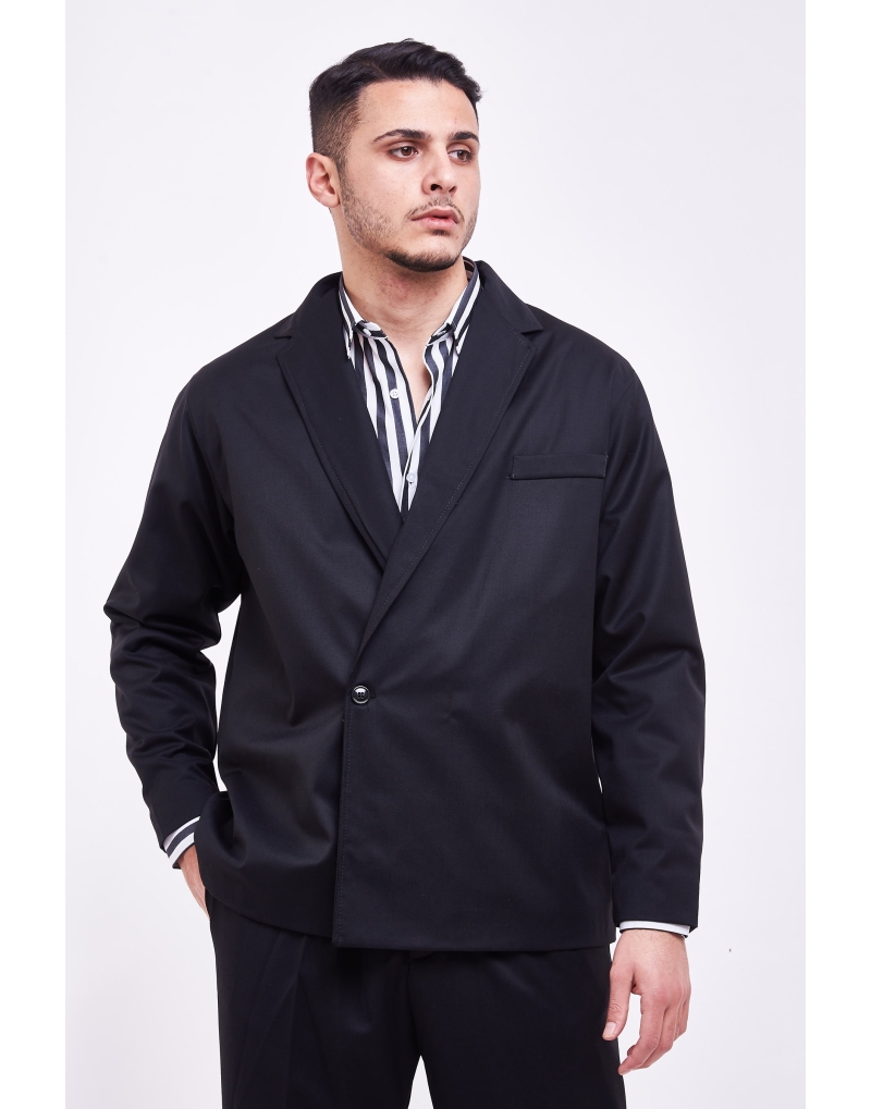 Giacca oversize doppio...