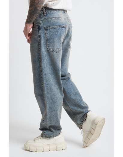 Denim 100%cotone sabbiato...