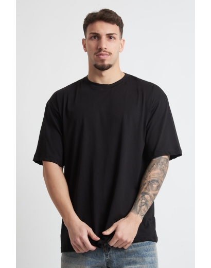 T shirt in cotone cropped