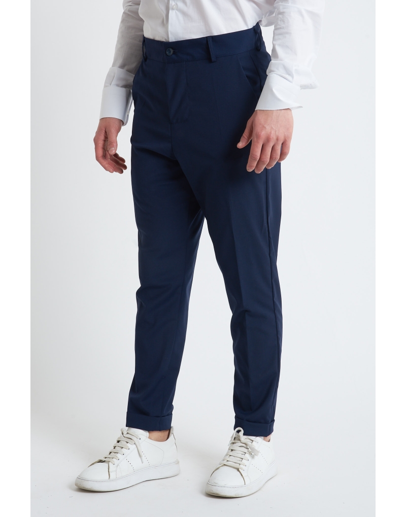 Pantalone tasmania regular blu