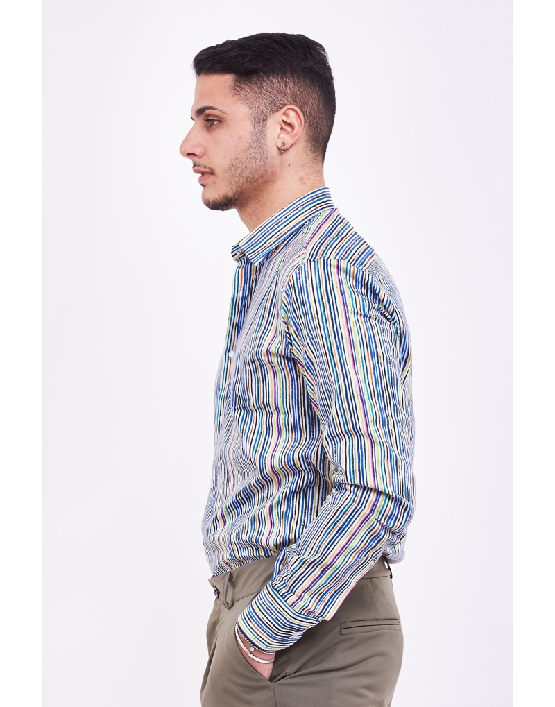 Camicia regolare fantasia...