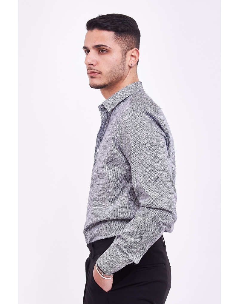 Camicia regolare fantasia