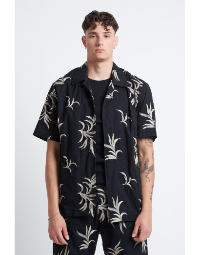 Camicia Valencia in lino a...