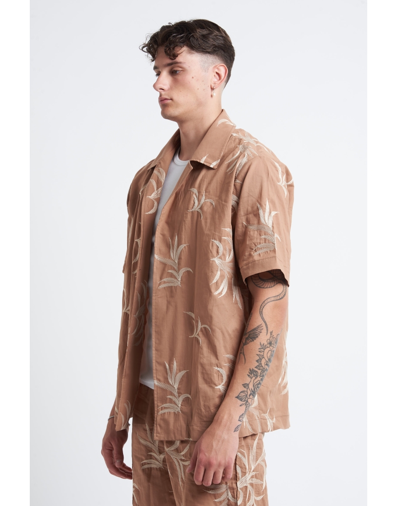 Camicia Valencia in lino a...