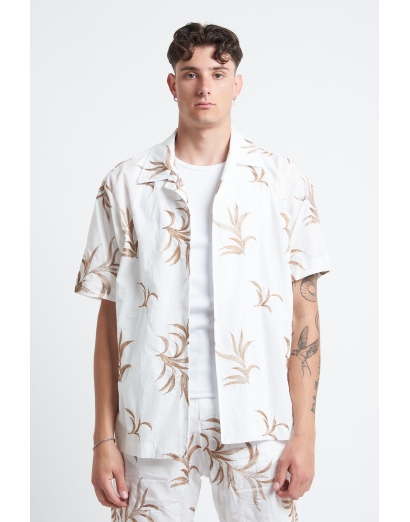 Camicia Valencia in lino a...
