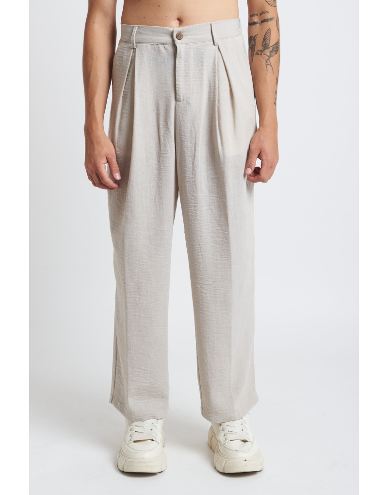 Pantalone doppia pence in...