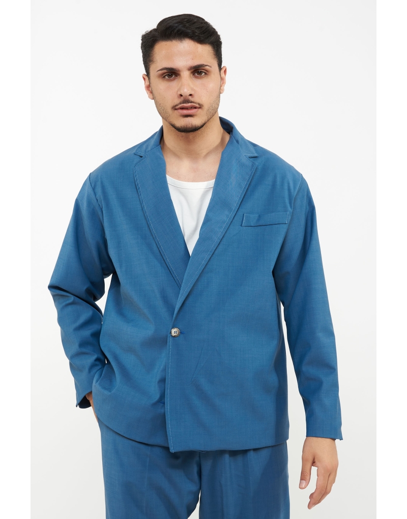 Giacca oversize doppio...