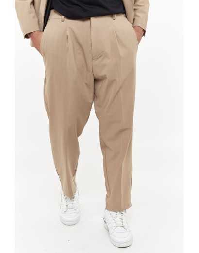 Pantalone vita alta lana...