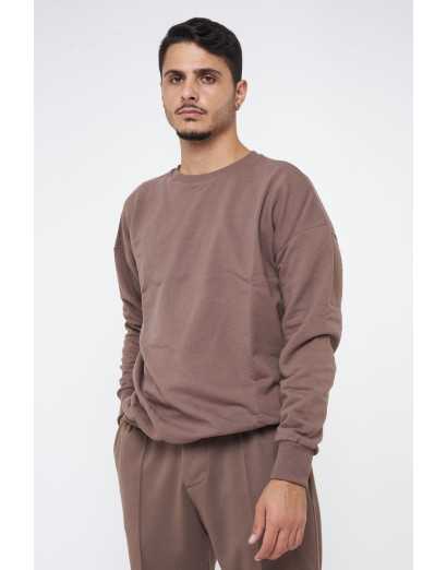 Felpa in cotone oversize...