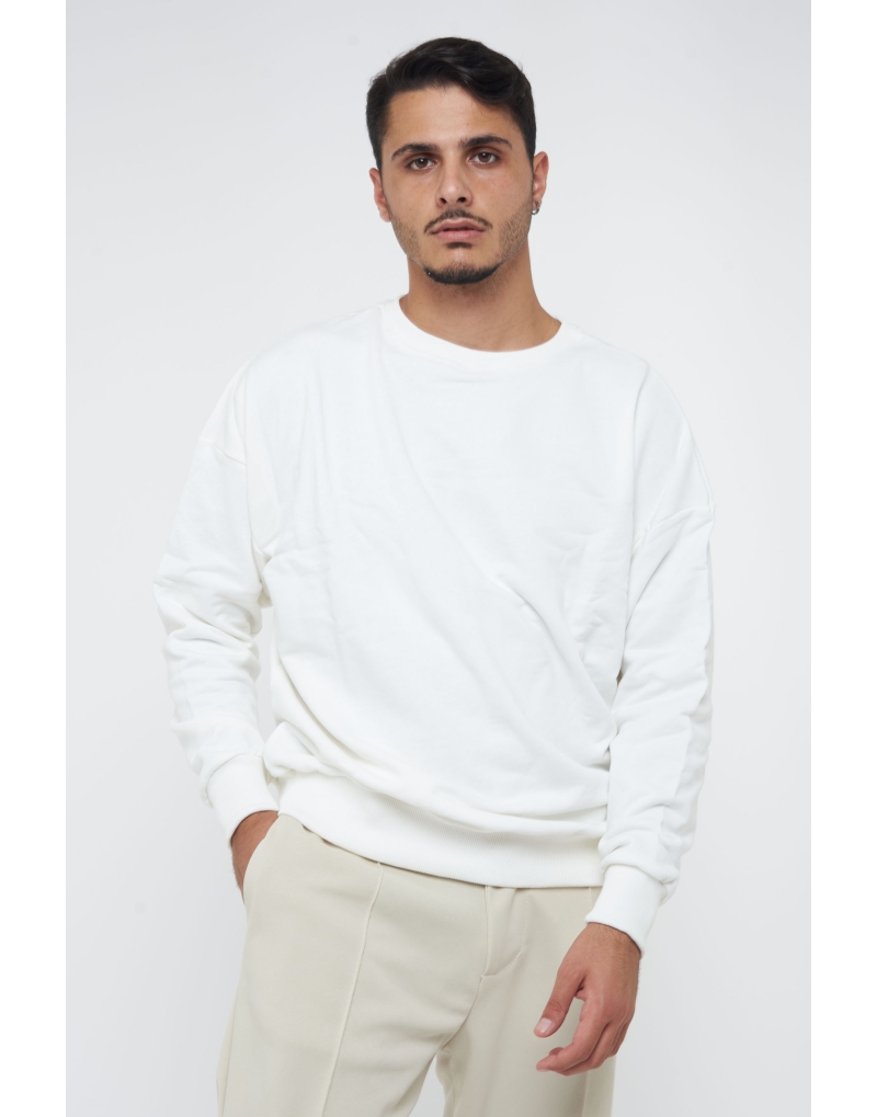 Felpa in cotone oversize...