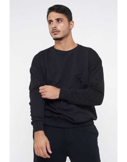 Felpa in cotone oversize...