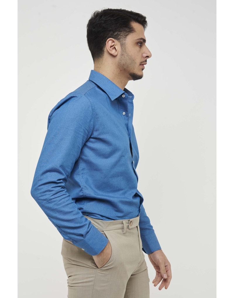 camicia regular denim...