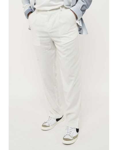 Pantalone palazzo tex...