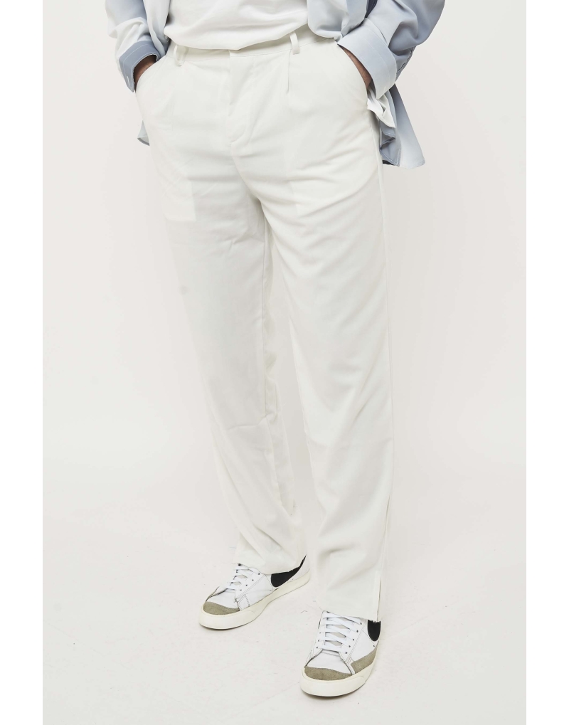 Pantalone palazzo tex...