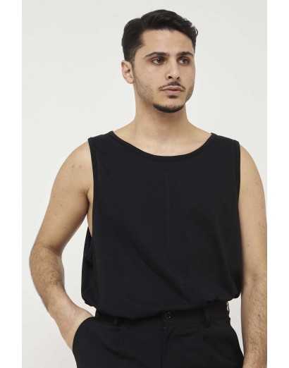 Canotta bordata 100%cotone...