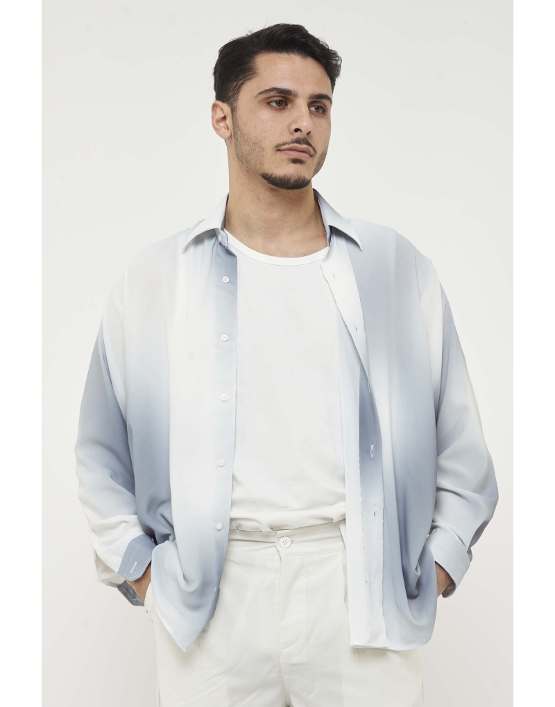 Camicia oversize viscosa...