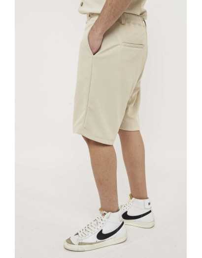 Bermuda tex piquet beige