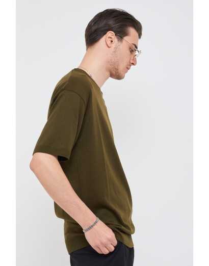 Maglione girocollo rasato...