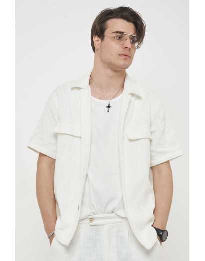 Camicia mezza manica canapa...