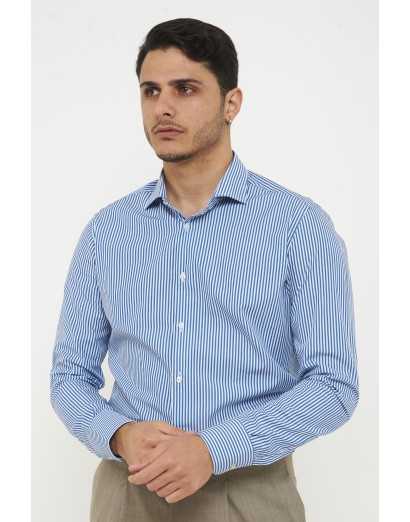 camicia rigata regular...