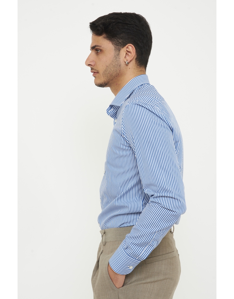 camicia rigata regular...