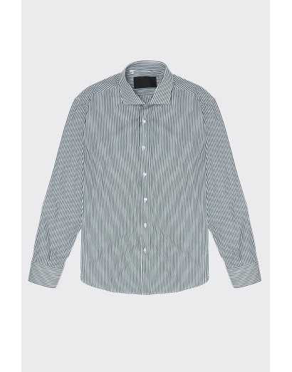 camicia rigata regular...