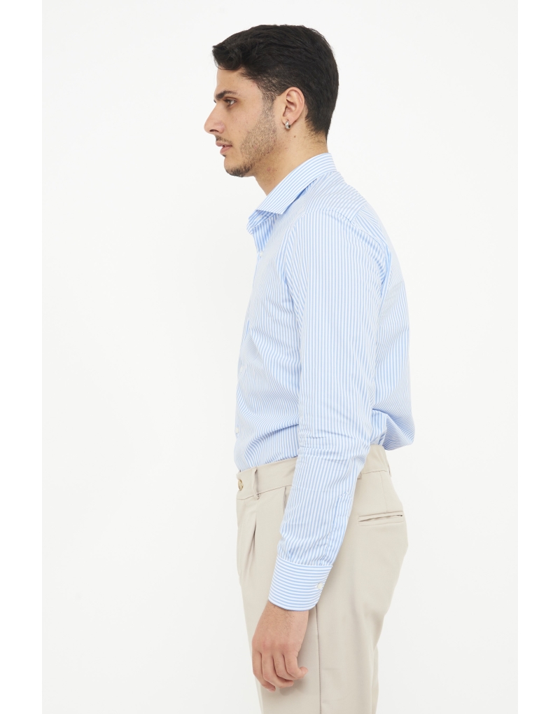 camicia rigata regular...