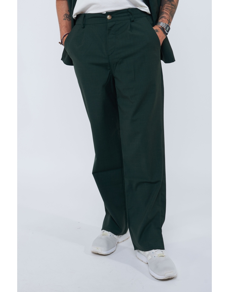 Pantalone palazzo tex...