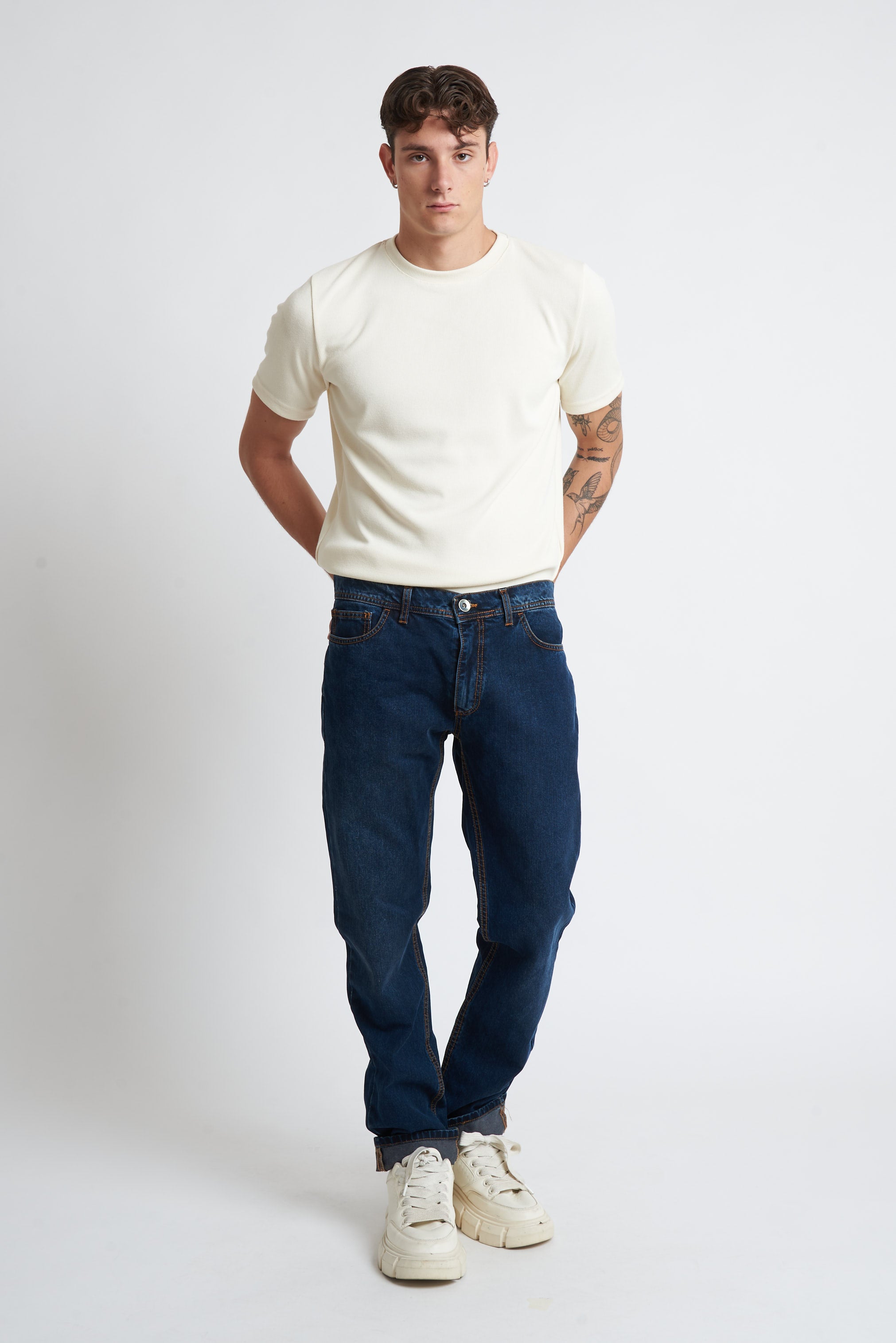 Jeans regular vita bassa