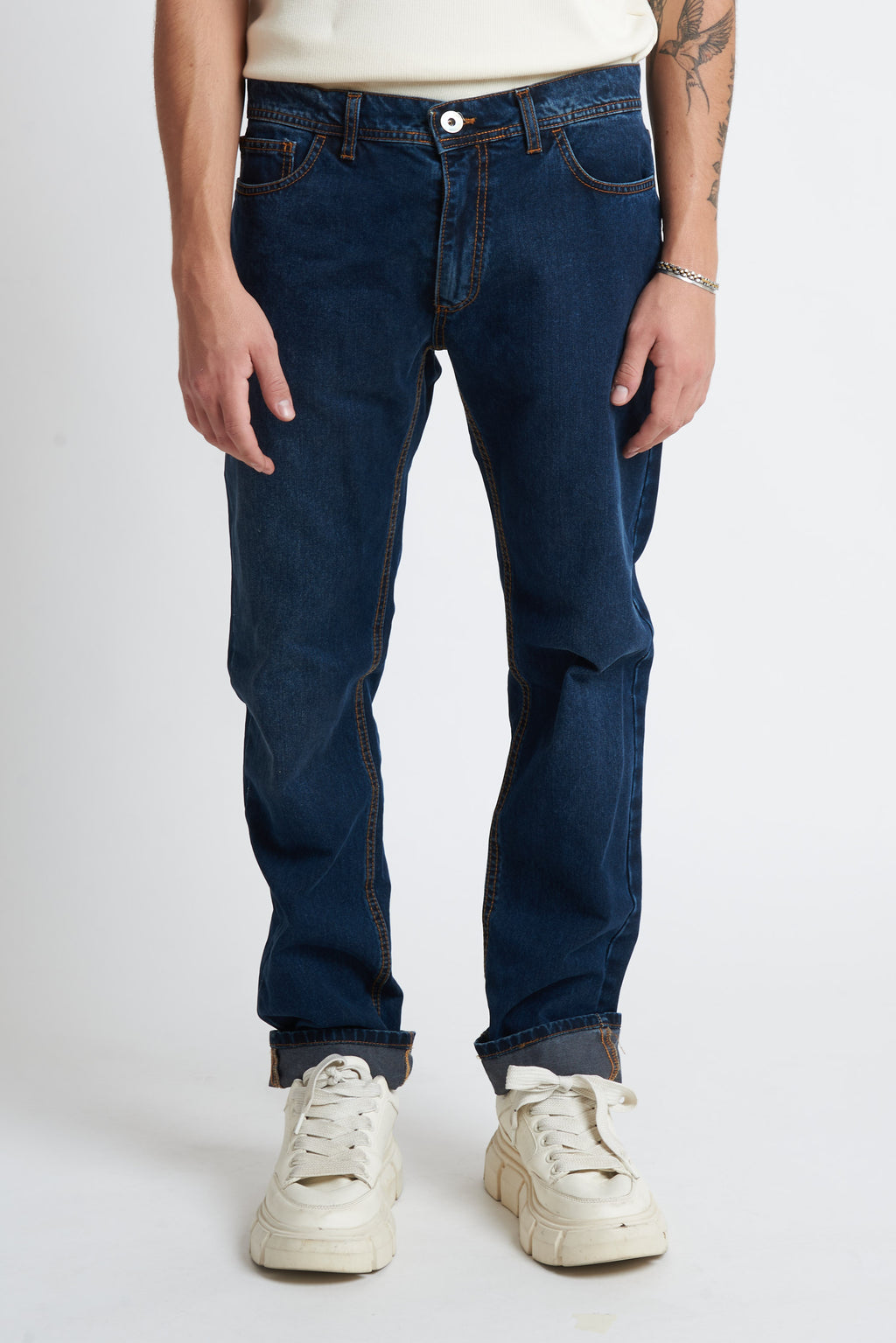 Jeans regular vita bassa