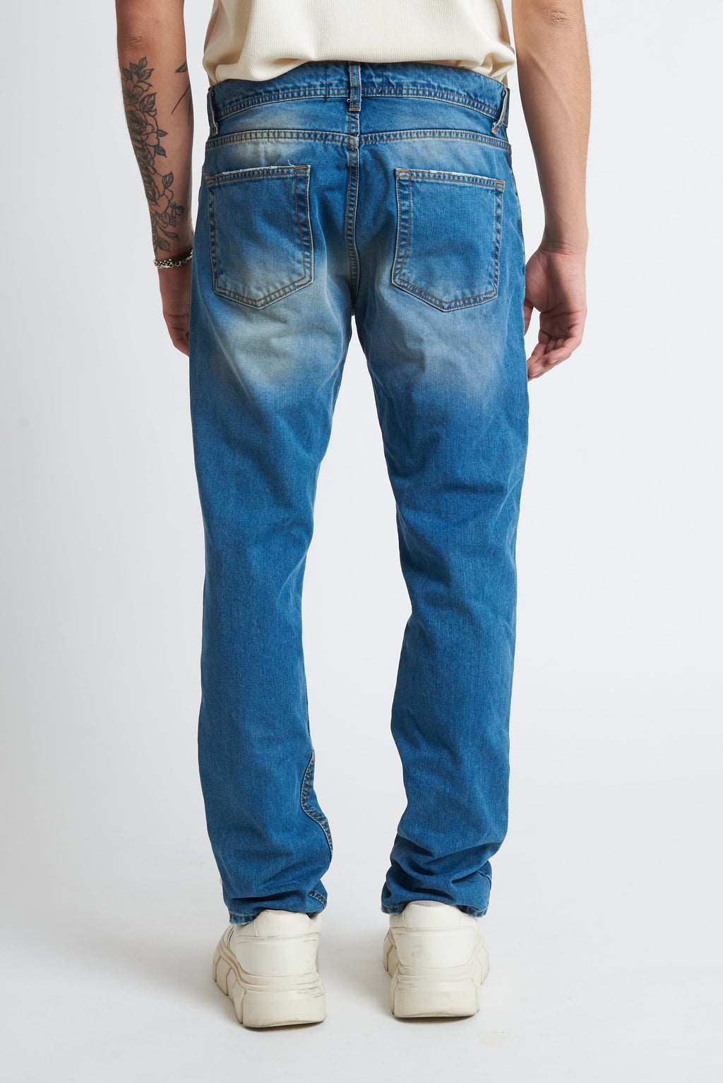 Jeans regular vita bassa