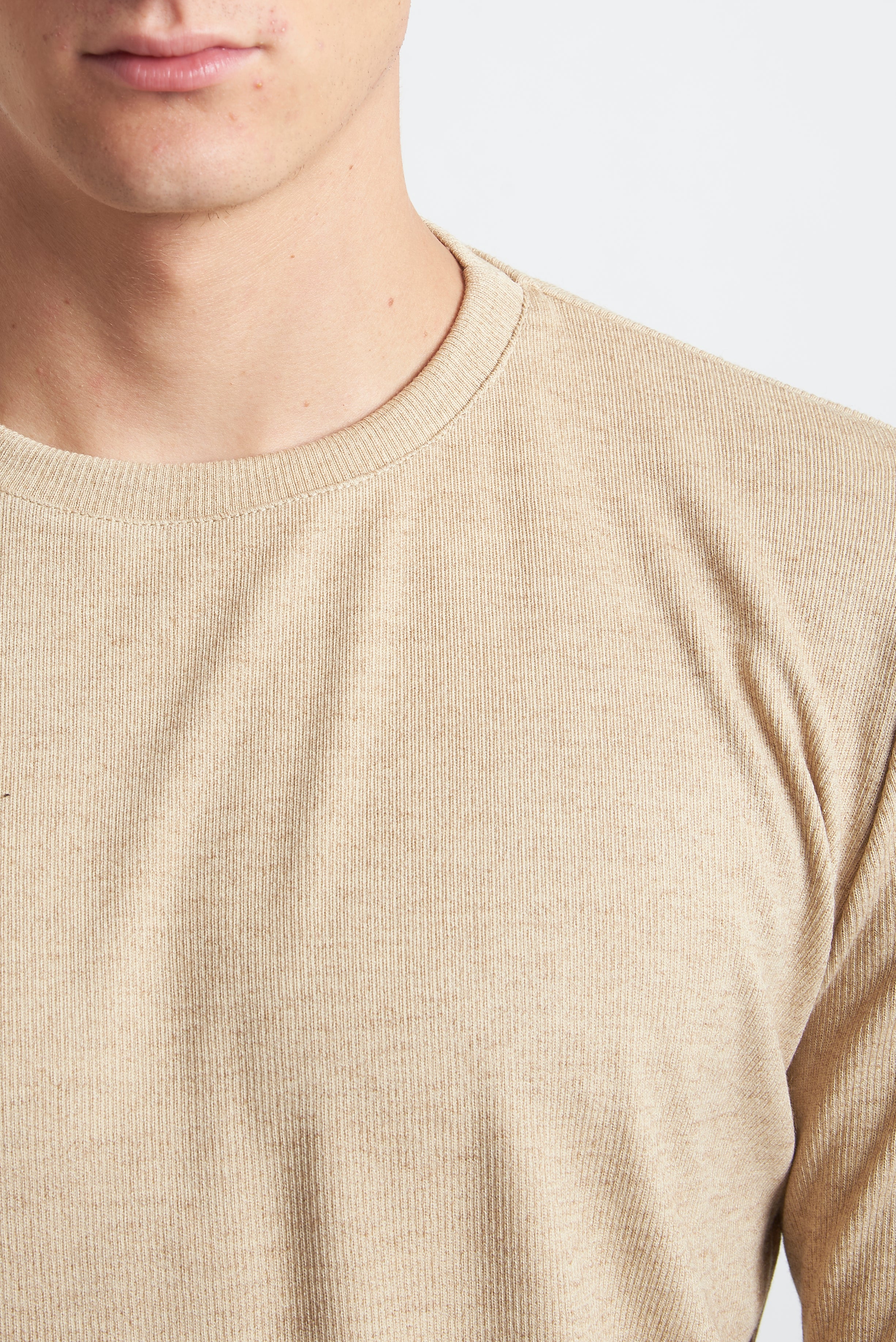 T-shirt m/lunga viscosa regular