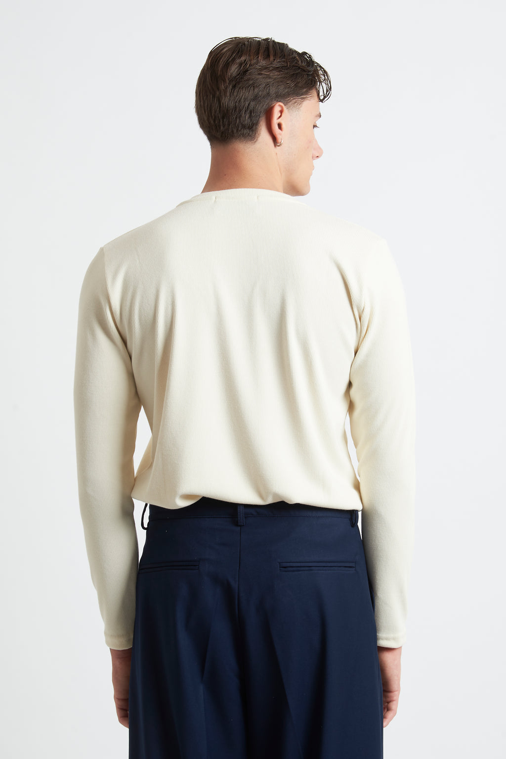 T-shirt m/lunga viscosa regular