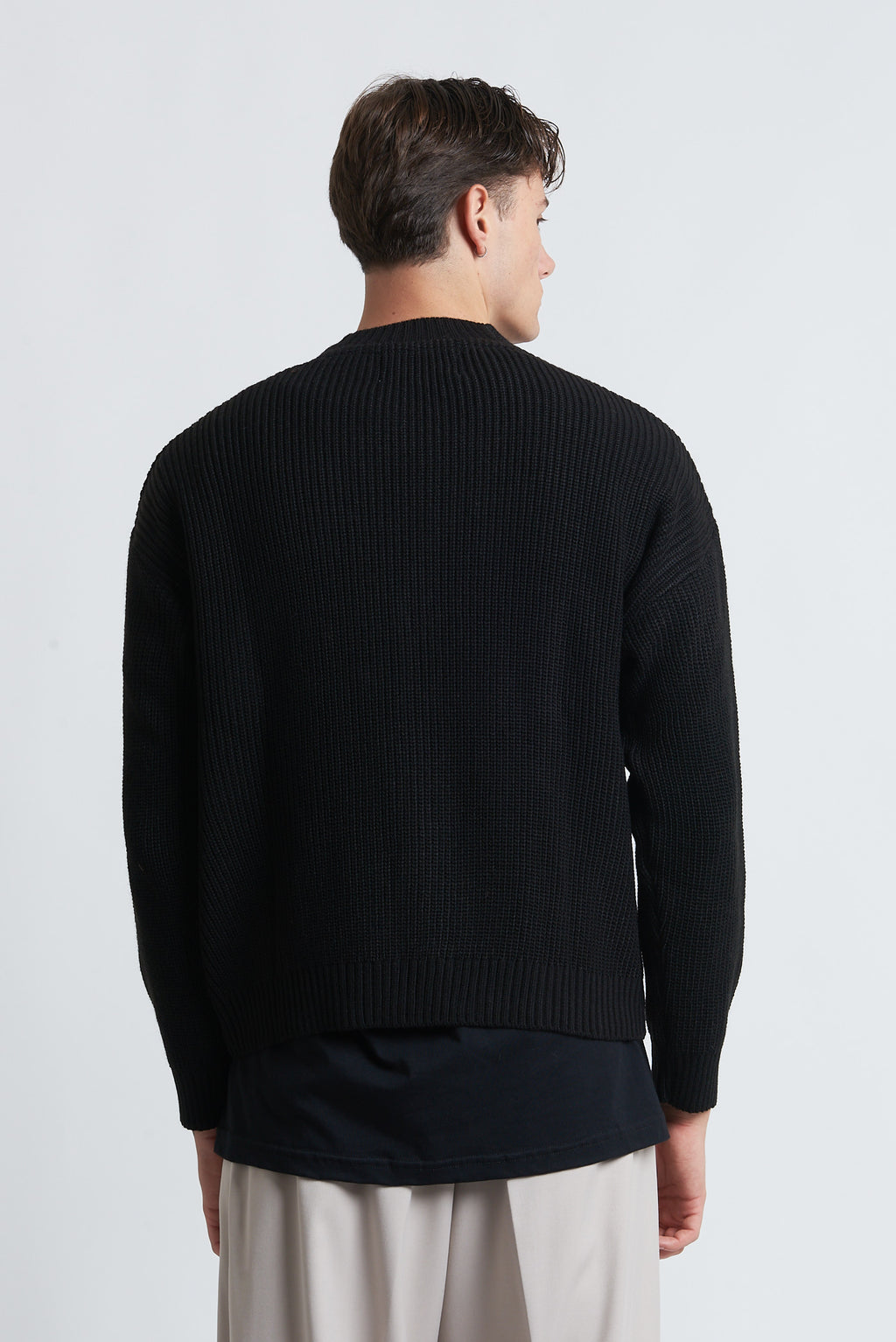 Cardigan bottoni in lana