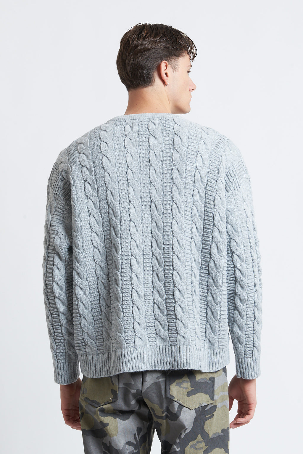 Maglione in lana girocollo