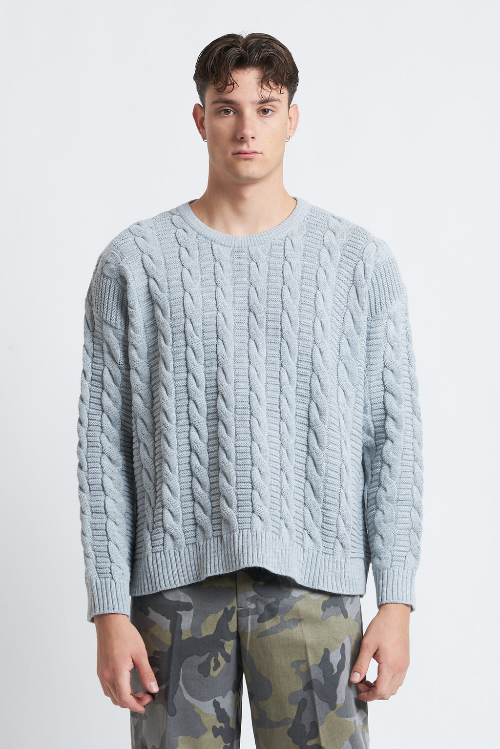 Maglione in lana girocollo