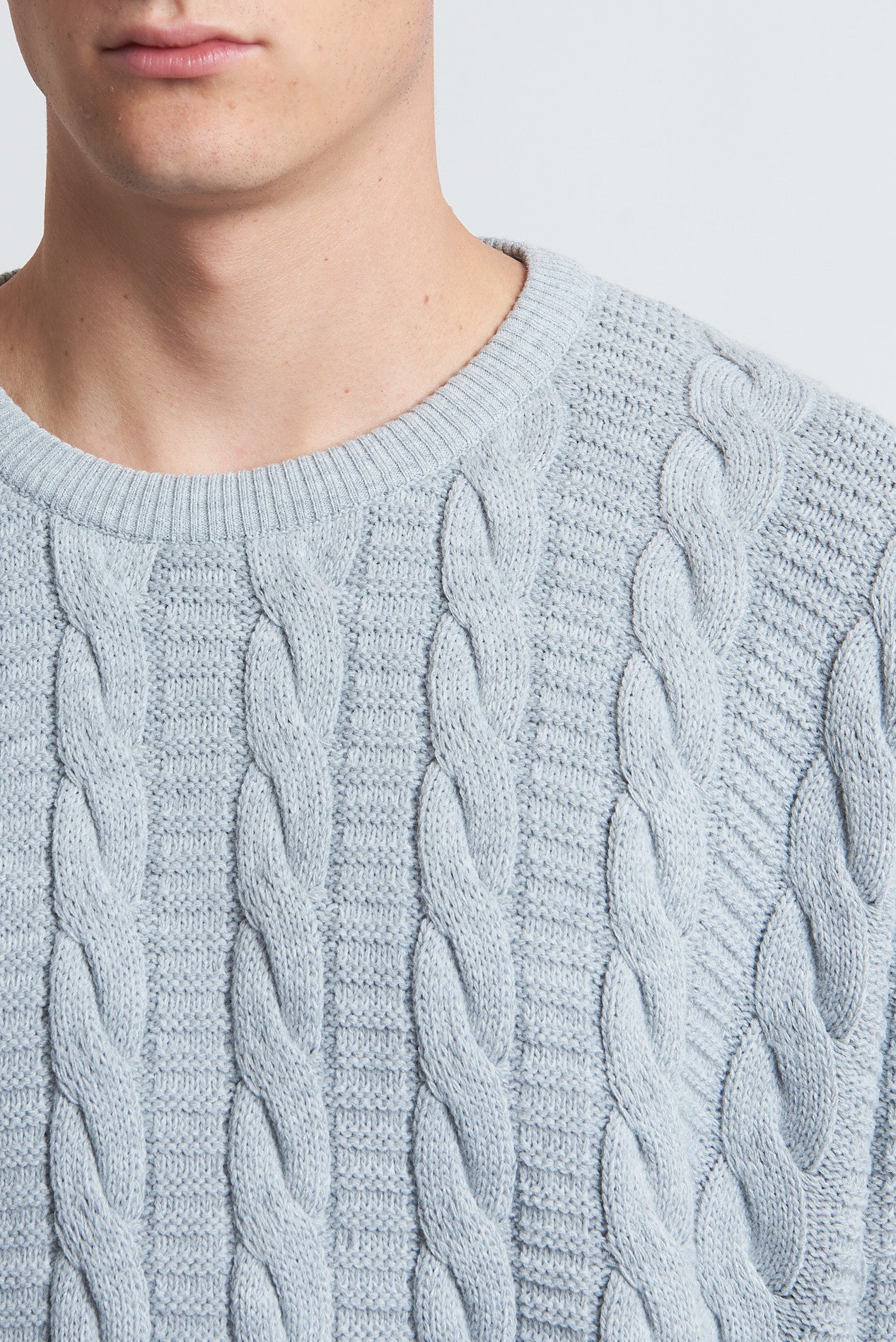 Maglione in lana girocollo