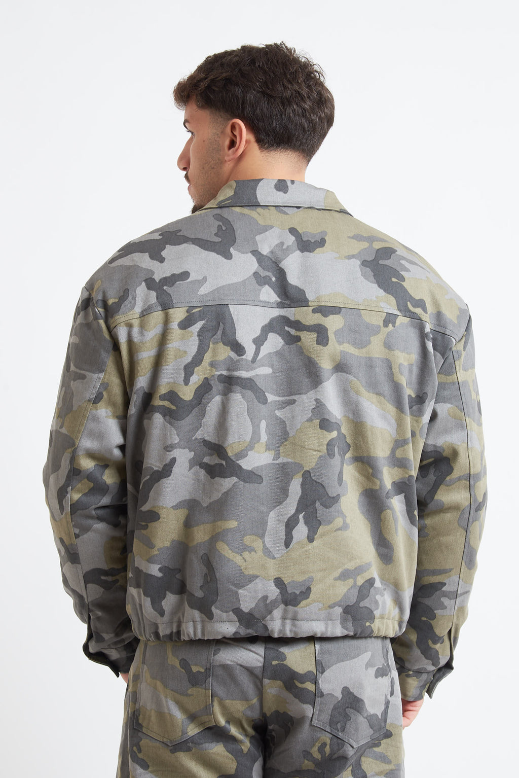 Giubbino mimetico imbottito