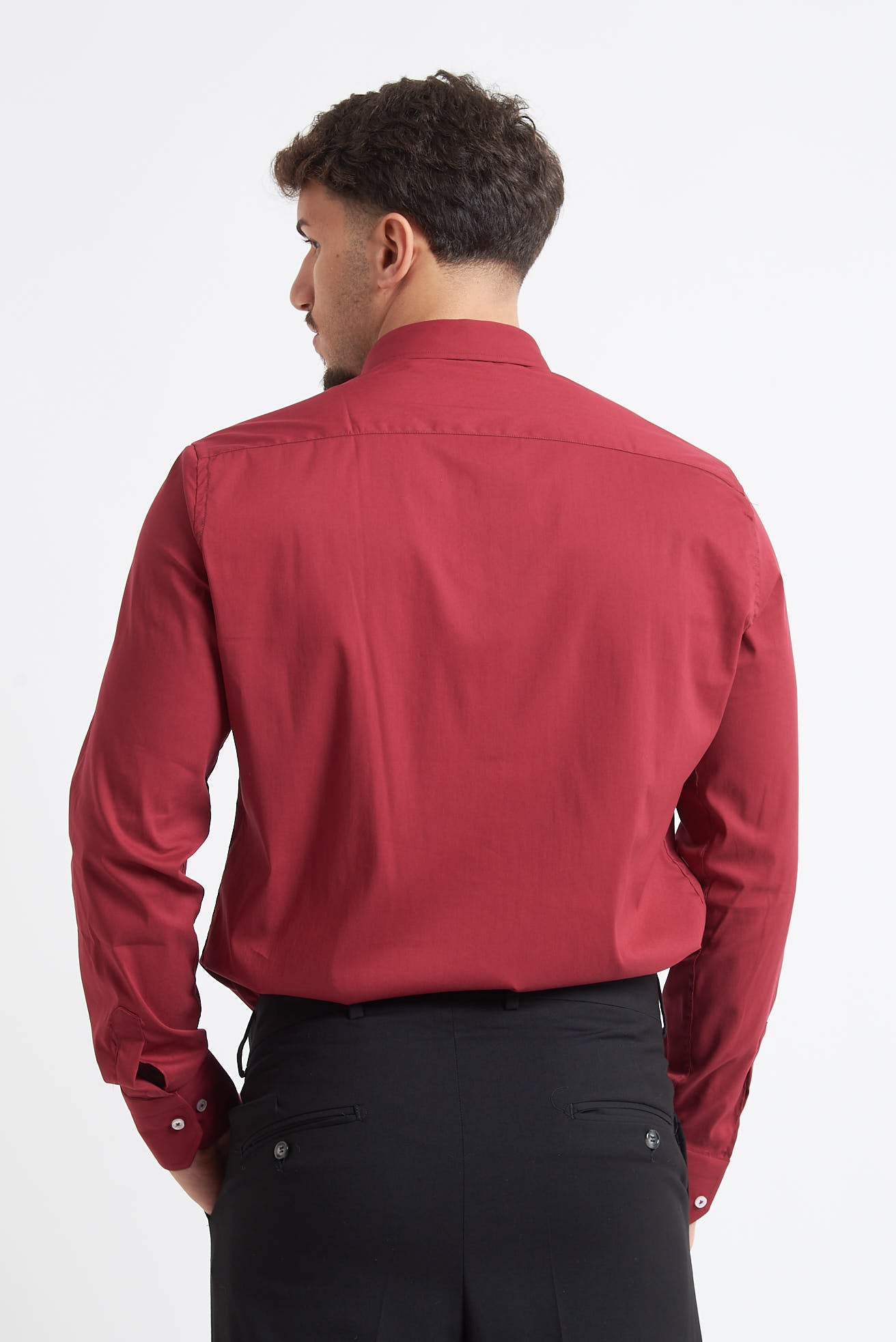 Camicia unita regular