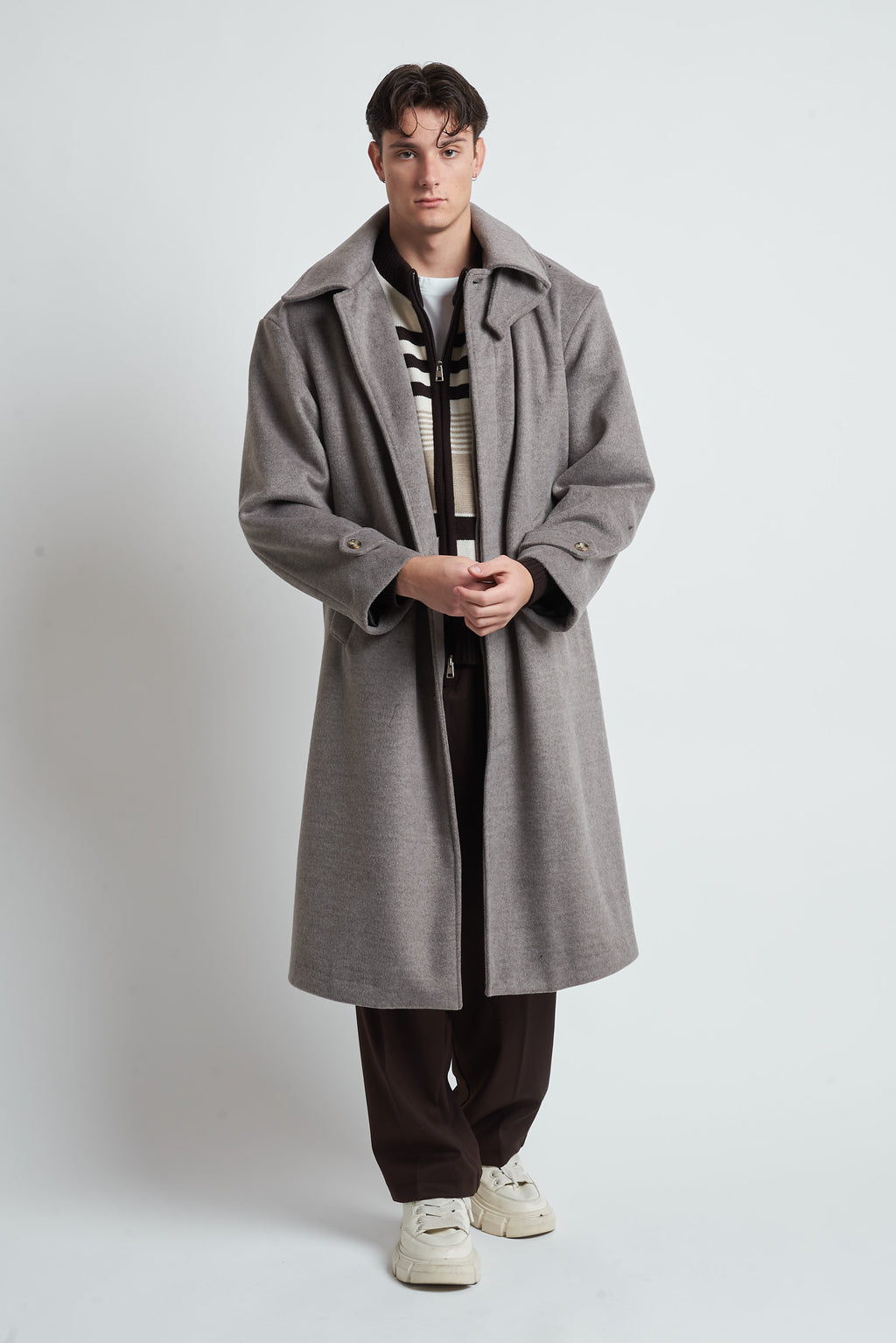 Cappotto loden in misto lana
